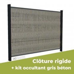 Pack clôture rigide + kit...