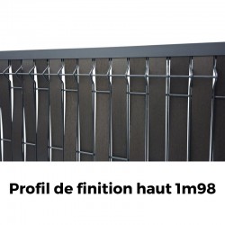 PACK - 10mL de clôture rigide noire - hauteur 1m53