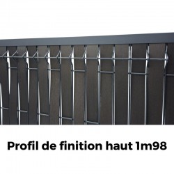 Profil de Finition Haut 1m98 en Aluminium - Élégance et Durabilité