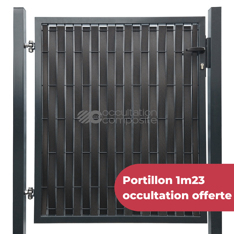 Portillon ECLIPSE 1m23 + occultation