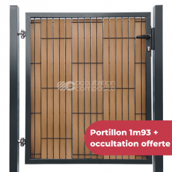 portillon avec cache vue